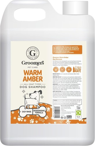 Groomers warm amber dog - groomers,