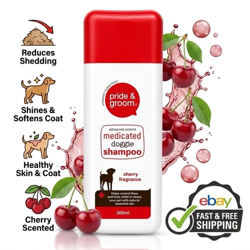 300ml medicated dog shampoo - 300ml,